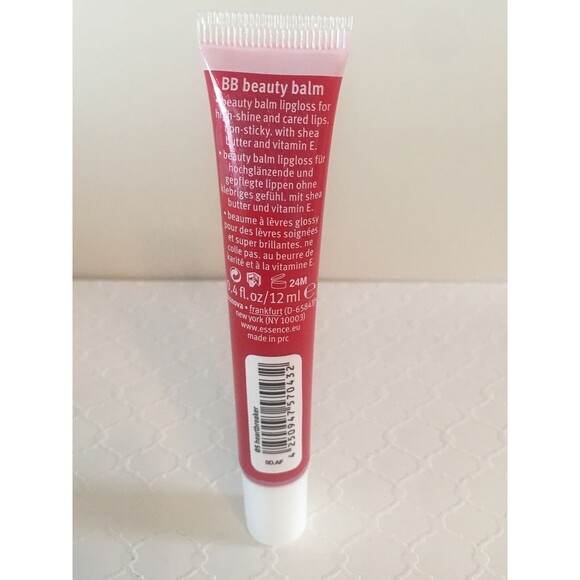 Essence BB Beauty Balm Lip Gloss with Shea Butter-  Heartbreaker #5 - Picture 2 of 2